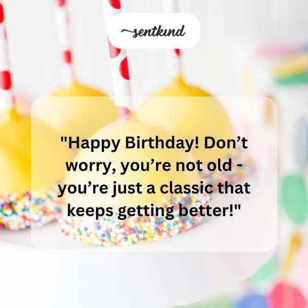 A group of diverse friends joyfully celebrating a birthday with cake and balloons.