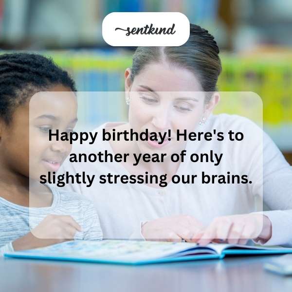 Celebrating a birthday without the worry of new gray hairs.