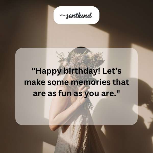 Hoping your birthday is packed with delightful unexpected visits.