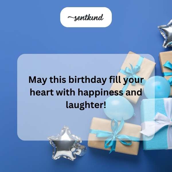Heartfelt wishes for a joyous birthday celebration.