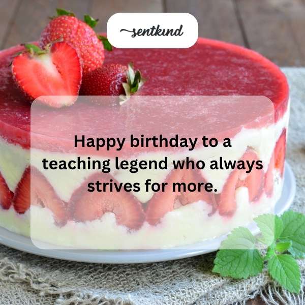 Celebrate someone who turns education into an exciting journey.