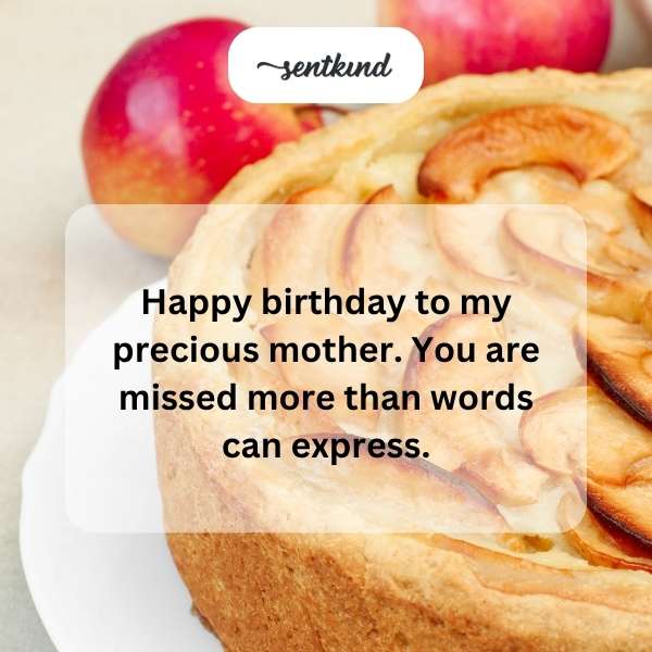 A heartfelt birthday card for Mom with a loving message.