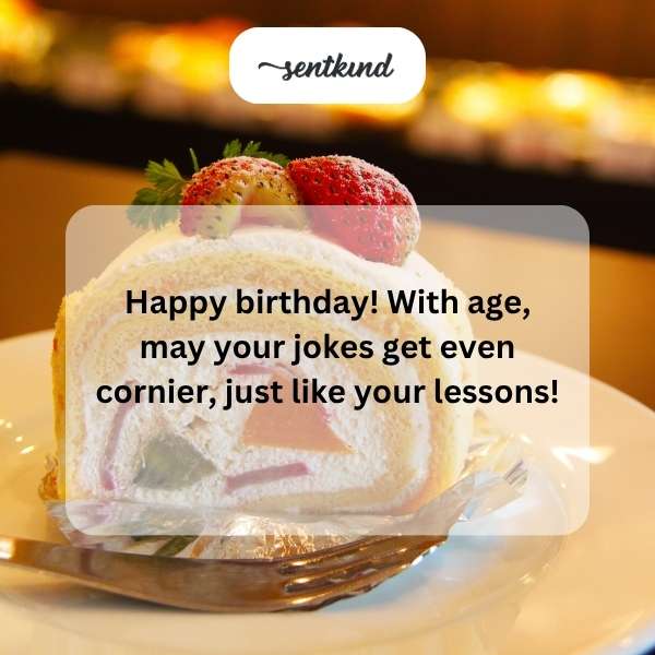 Birthday celebration with a promise of confidentiality.