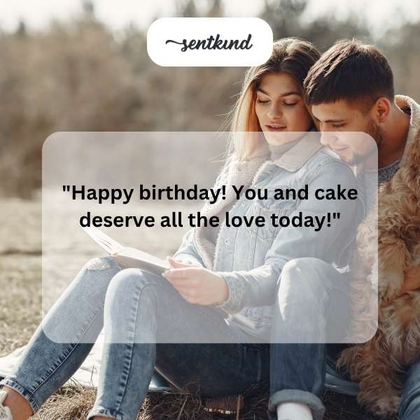 Here's to the person I'd always split my dessert with on their special day.
