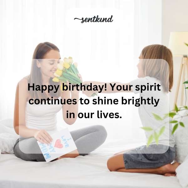 A family gathers, celebrating a birthday while honoring a loved one's memory.