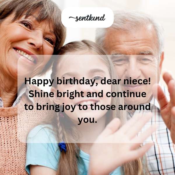 Sweet 16 greetings for a beloved niece celebrating her special day.