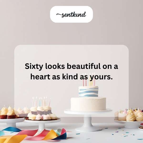 Celebrating six decades of kindness and beauty.