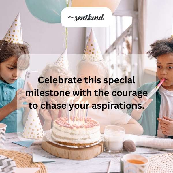 Congratulations on reaching your 60th year with bold dreams ahead.