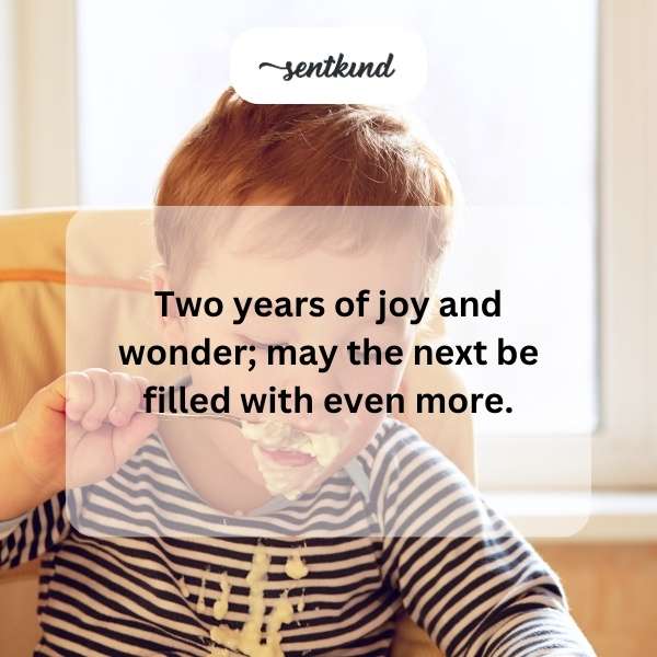 Celebrating two years of happiness and delight.