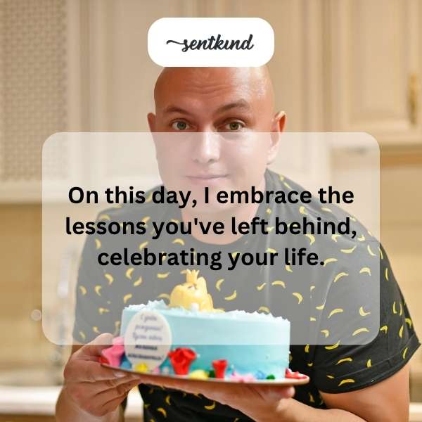 Celestial birthday reflections in honor of departed loved ones.