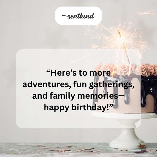A birthday celebration with balloons, gifts, and confetti scattered around.