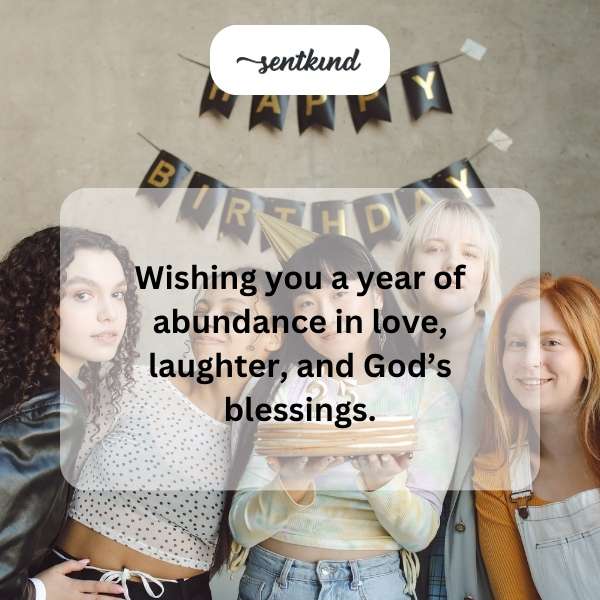 Sending heartfelt blessings and joyous moments on your special day.