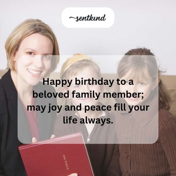 Spiritual blessings on your birthday, bringing happiness and tranquility.