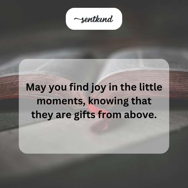 Spiritual blessings on your special day.