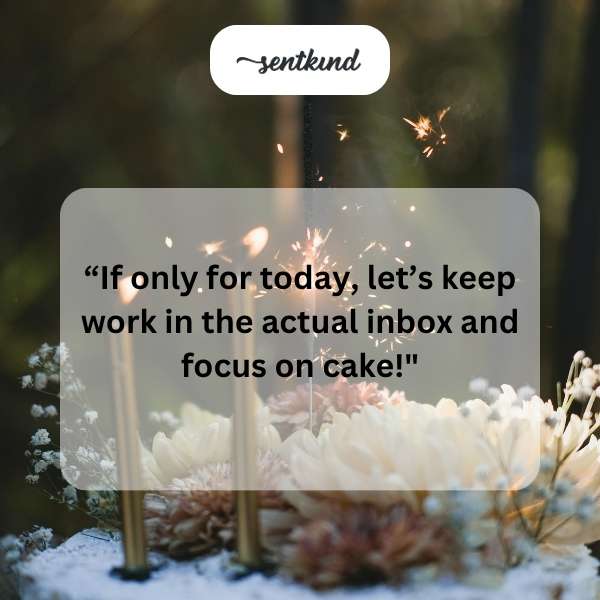 Birthday cake with candles and confetti symbolizes celebration.