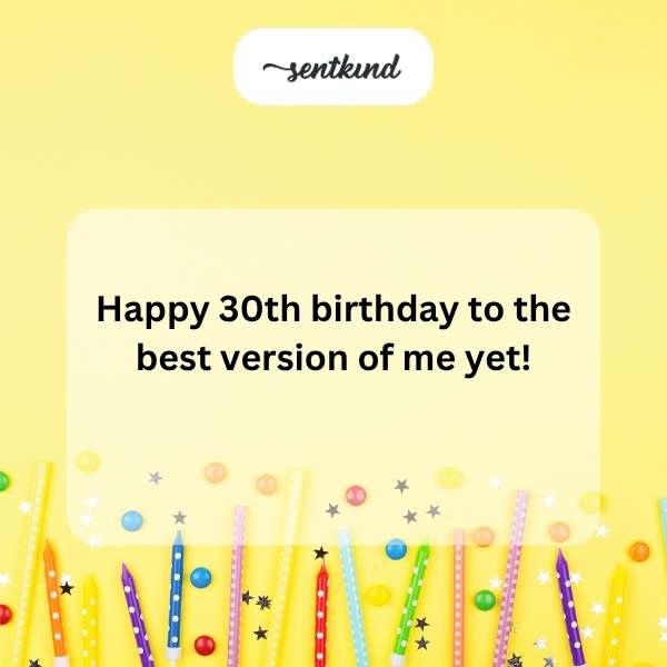 Celebrating turning 30 with joy and gratitude.