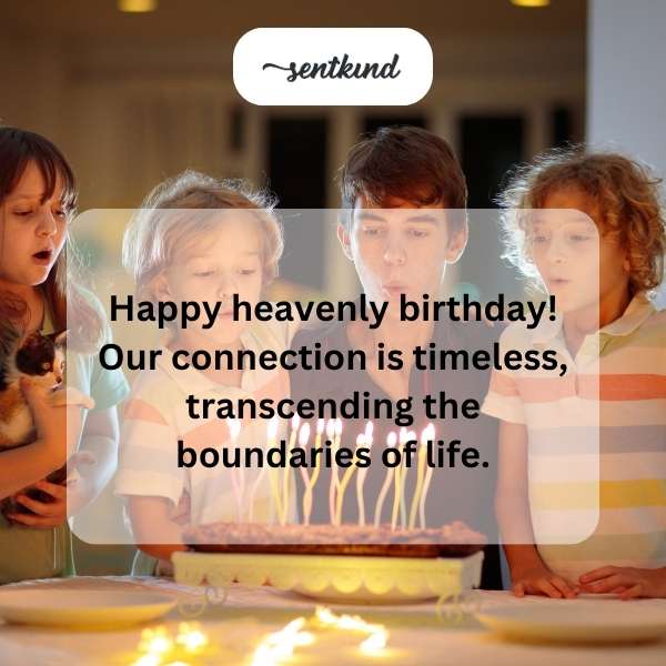 Celestial birthday wishes.