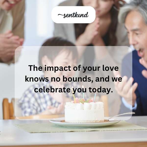 Happy half-century milestone filled with boundless love.