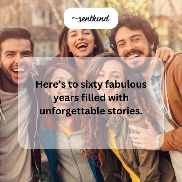 Celebrating six decades of remarkable memories.