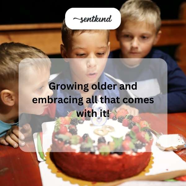 Celebrating another year of life milestones.