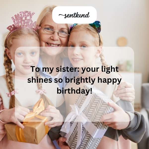 Celebrating a special day with a heartfelt birthday message for my sister.
