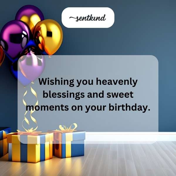 Spiritual blessings and joyful memories on your special day.
