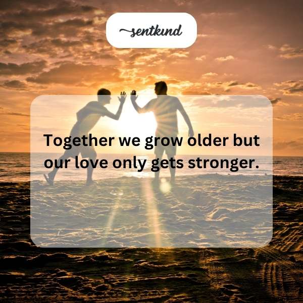 Celebrating six decades of life and love that only deepens with time.