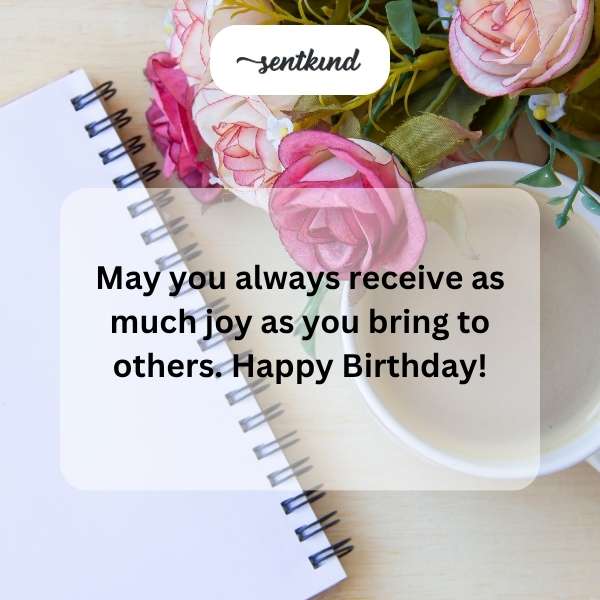 Honoring your special day and accomplishments - joyous birthday wishes!