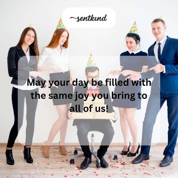Celebrating a special day with gratitude for your leadership and inspiration.