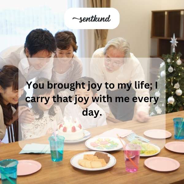 Celestial birthday messages celebrating a loved one's spirit.