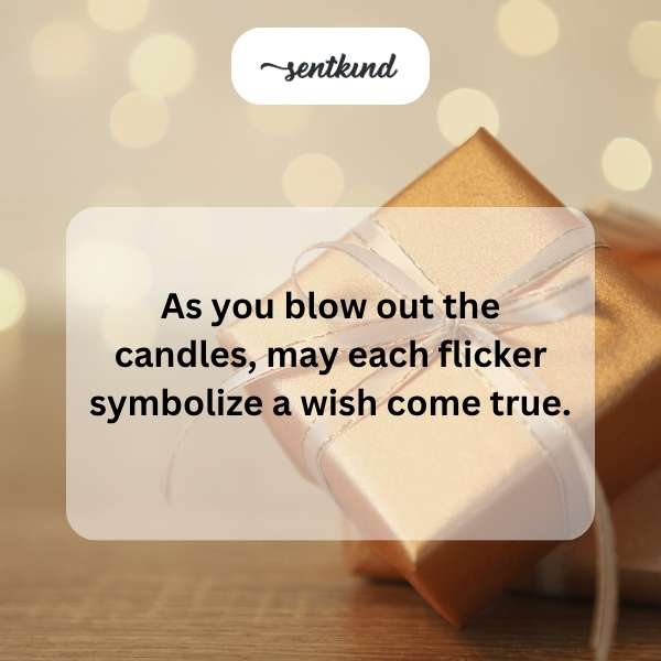 Heartfelt messages for a birthday celebration.