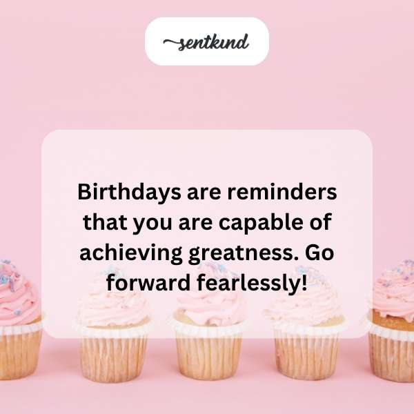 Celebratory sayings for your special day.
