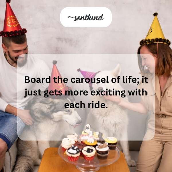 Celebrating five decades of life's thrilling journey.