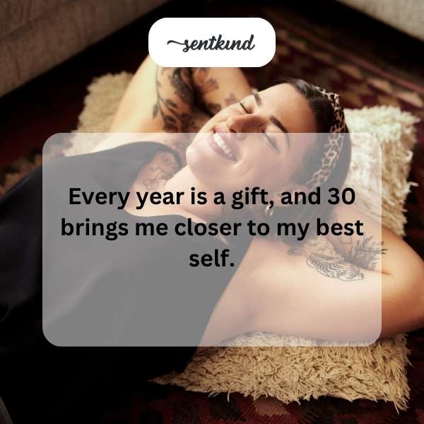 Reflecting on turning 30 and embracing the journey towards my best version.
