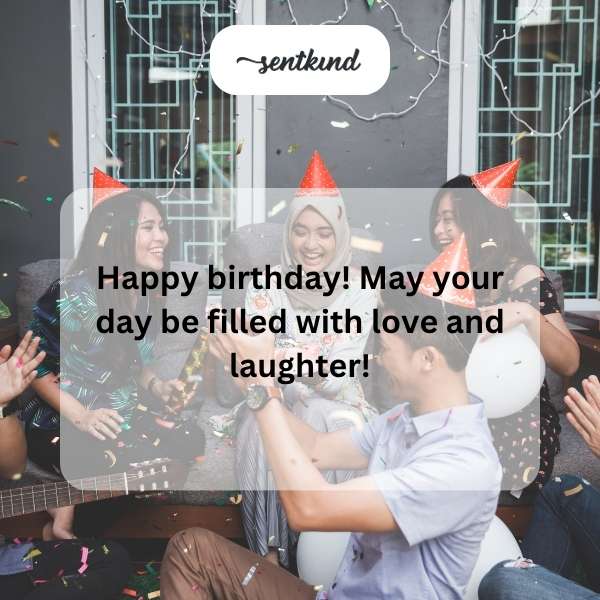 Celebratory birthday message for Instagram images.