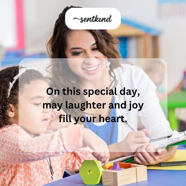 A bright and cheerful presence in the classroom.