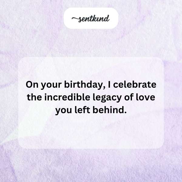 A blooming flower represents growth, symbolizing nurtured love and birthday celebration.