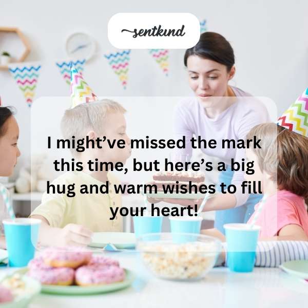 Sending heartfelt greetings for your past celebration.
