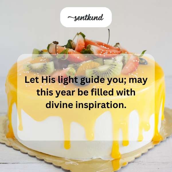 Spiritual blessings for your birthday.
