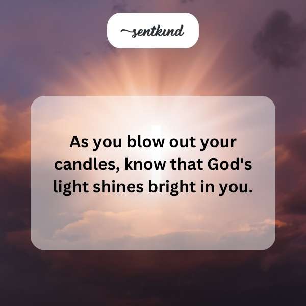 Spiritual blessings on your special day.