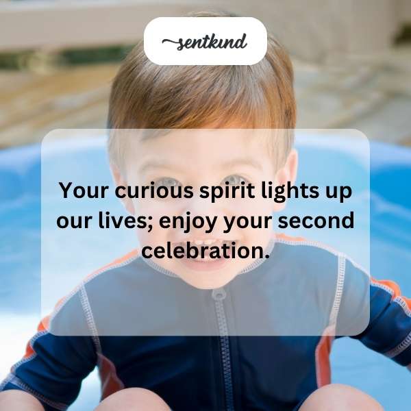 Celebrating your adventurous soul on your second special day.