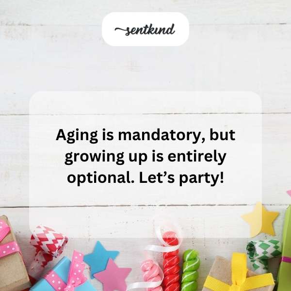 Celebrating another year of life with joy and youth.