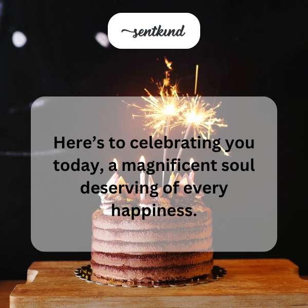 Wishing a joyful day to a wonderful person who deserves all the happiness in the world.