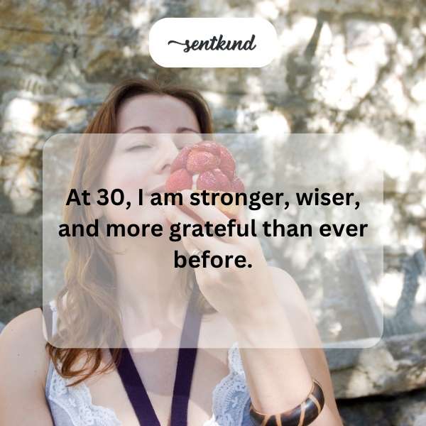 Celebrating three decades with newfound strength, wisdom, and gratitude.