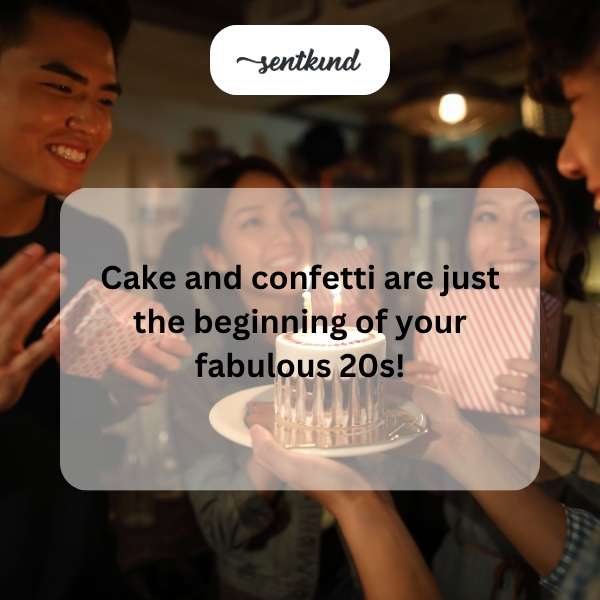 Celebrating two decades with cake, confetti, and dreams.