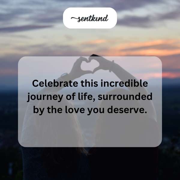 Inspirational sayings for turning 30 and embracing the love around you.