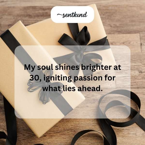 Celebrating 30 years with a radiant soul and vibrant dreams.