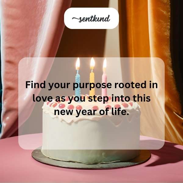 Spiritual blessings for your birthday celebration.