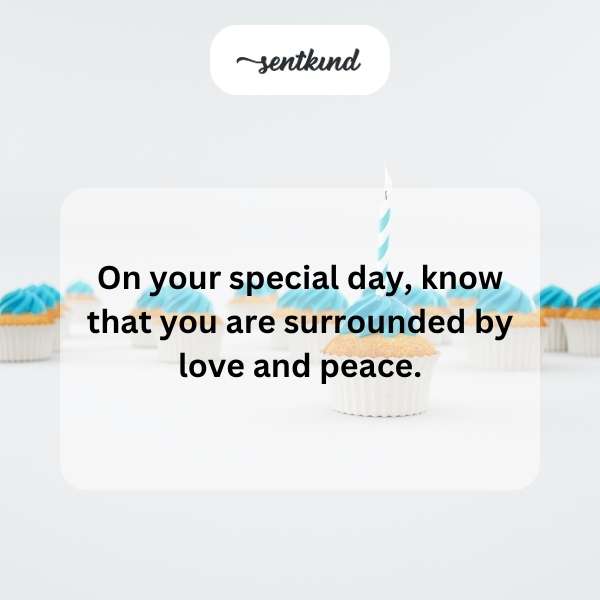 Spiritual blessings for your birthday.
