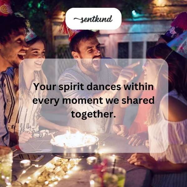 Celebrating a celestial birthday with cherished memories of a loved one.